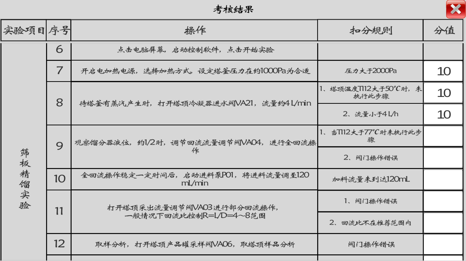 篩板精餾虛擬仿真系統II型